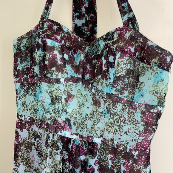 Beautiful Guess Floral Maxi Dress Size 6 High /Low - Picture 8 of 16